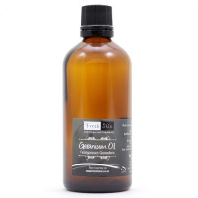 100ml Geranium Essential Oil - Freshskin Beauty LTD | 100% Pure & Natural Essential Oils
