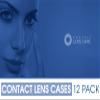 Axim USA Contact Lens Cases 12 Pack. One Year Supply. Protect Your Eyes by Changing Your Contact Lens Case Monthly. CE (Pink01) view 4