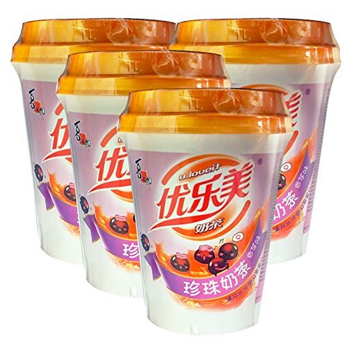 Uloveit Instant Milk Tea Cup (Taro) Pack of 4