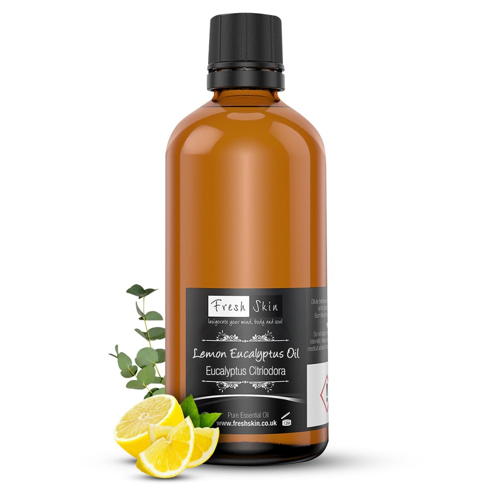 100ml Lemon Eucalyptus Essential Oil - Freshskin Beauty LTD | 100% Pure & Natural Essential Oils