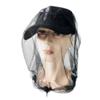 Austinstore Outdoor Travel Dustproof Hat Mesh Cover Mosquito Insect Bee Net Face Protector Black view 4