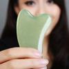 1PC Gua Sha Facial Body Massage Medicine Natural Jade Board Scraping Tool view 3