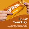 Graze Honey Protein Oat Boosts - Snacks with Whole Oats & Natural Flavours, High in Fibre - Packaging may vary - (28 Snacks - 7 Packs of 4 x 30g) view 4
