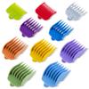 BESTBOMG 10 Color Professional Hair Clipper Guide Combs, Replacement Guards Set, Attachment Guide Combs, Great Fits for Many Clippers/Trimmers view 1