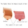 BESTBOMG 10 Color Professional Hair Clipper Guide Combs, Replacement Guards Set, Attachment Guide Combs, Great Fits for Many Clippers/Trimmers view 2