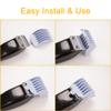 BESTBOMG 10 Color Professional Hair Clipper Guide Combs, Replacement Guards Set, Attachment Guide Combs, Great Fits for Many Clippers/Trimmers view 3