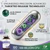 Bio Cultures Complex Probiotics & Prebiotics 100 Billion CFU - 6 Month Supply - Pro biotics for Gut Health with Lactobacillus & Saccharomyces Boulardii - Vegan Probiotics for Men & Women - 180 Caps view 3