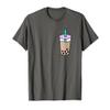 Kawaii Bubble Tea Cute Tapioca Pearls Boba Milk Tea T-Shirt view 1