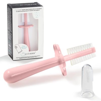 Grabease Double Sided Toothbrush, Blush, 0.18 kg