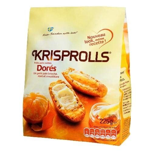 Krisprolls - Golden 225G - Lot of 5