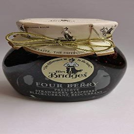Four Berry creme de la creme of preserves. 340g, treat yourself or gift to someone special. Rich in flavour and in colour Vegetarians, vegan and gluten free diets.