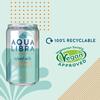 Aqua Libra Sparkling Water - Natural Flavour - No Sugar - Low Calorie - Refreshing - Cucumber, Mint and Lime - 330 ml - Pack of 24 cans view 3