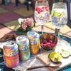 Aqua Libra Sparkling Water - Natural Flavour - No Sugar - Low Calorie - Refreshing - Cucumber, Mint and Lime - 330 ml - Pack of 24 cans view 4