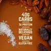 Veloforte Avanti Energy Bar For Running, Cycling, Triathlon | Optimally balanced carbs and protein for sports. Gut-friendly, high-fibre, vegan and gluten-free | Dates, Pecans & Sea Salt | 9-pack view 2