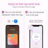 Basal Thermometer for Ovulation, Intelligent BBT Thermometer with Backlit LED Screen & APP(iOS & Android) for NFP, Trying to Conceive, Fertility Monitor & Period Tracker from femometer Vinca II view 3