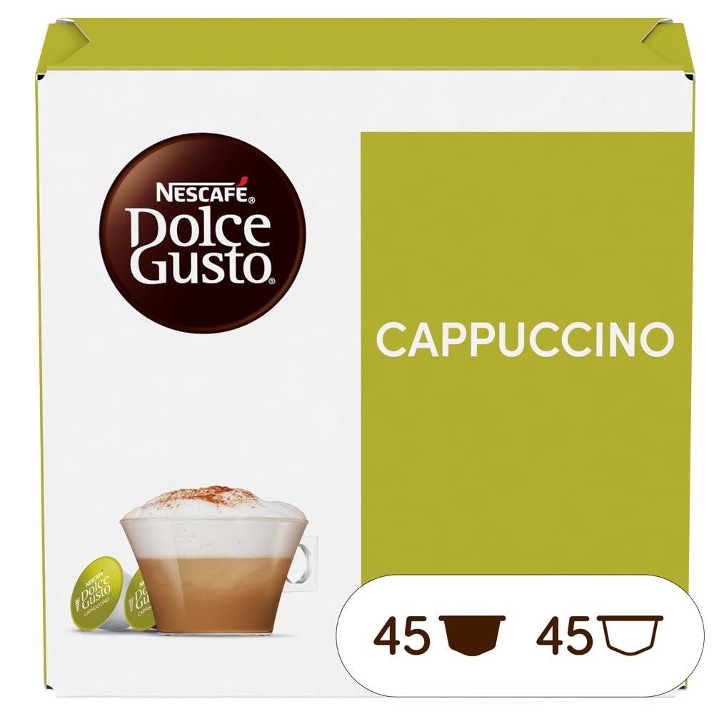 Nescaf Dolce Gusto Cappuccino Coffee Capsule 90 Capsules (45 Servings)