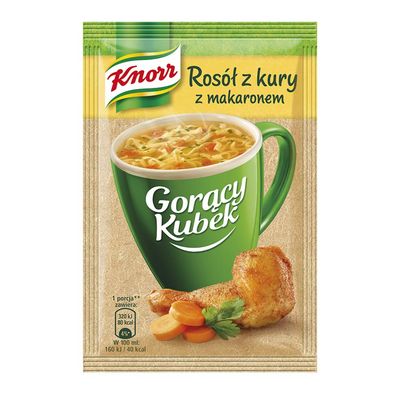 Knorr Goracy Kubek Chicken soup - Instant Mug 5 x 14 g Hot Cup instant soup