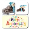 ButtonChocs Anniversary Chocolate Car - Happy Anniversary. Belgian Milk Chocolate Car Gift. view 2
