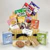 Luxury Tea Coffee Biscuits Food Hamper Wicker Effect Gift view 1