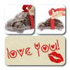 ButtonChocs Valentines Chocolate Car - Love You. Belgian Milk Chocolate Valentines Day Gift. view 2