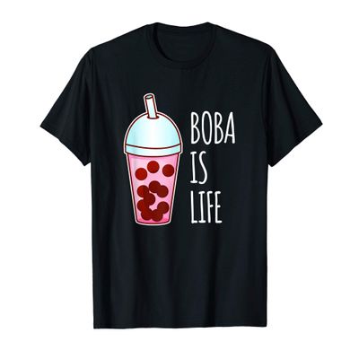 Kawaii Boba Tea Shirt - Bubble Milk Tea Gift T-Shirt
