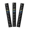 FEVERWORK 3Pcs AT-003 0-60 C Thermometer Liquid Crystal Color Change Thermometer Waterproof Temperature Measurement Tool view 1