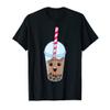 Kawaii Boba Milk Tea | Cute Coffee Bubble Tea Lover Gift T-Shirt view 1