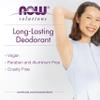Now Foods Deodorant Stick Rose + Ylang Ylang, 62 g view 3