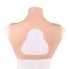 Tex-Eorey Silicone Breast Form High Collar Halter Artificial Fake Breast for Crossdressing Transvestite Cosplay Shemale, Enhancement Realistic Breast,Flesh,M~1300g~Ccup view 2