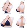 Tex-Eorey Silicone Breast Form High Collar Halter Artificial Fake Breast for Crossdressing Transvestite Cosplay Shemale, Enhancement Realistic Breast,Flesh,M~1300g~Ccup view 3