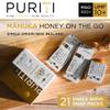 PURITI Genuine Raw Manuka Honey Snaps On The Go - UMF 10+ (MGO300+) 21 x 0.18oz Individual Snap Packets, Single Serve Honey Sticks for Tea, Travel & Snacks, Certified, Authentic Made in New Zealand view 3
