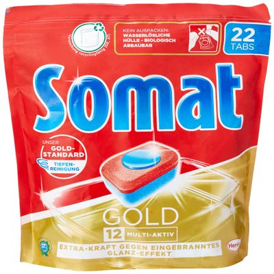 Somat Tabs 12 Gold, Pack of 1 (1 x 22 Tabs)