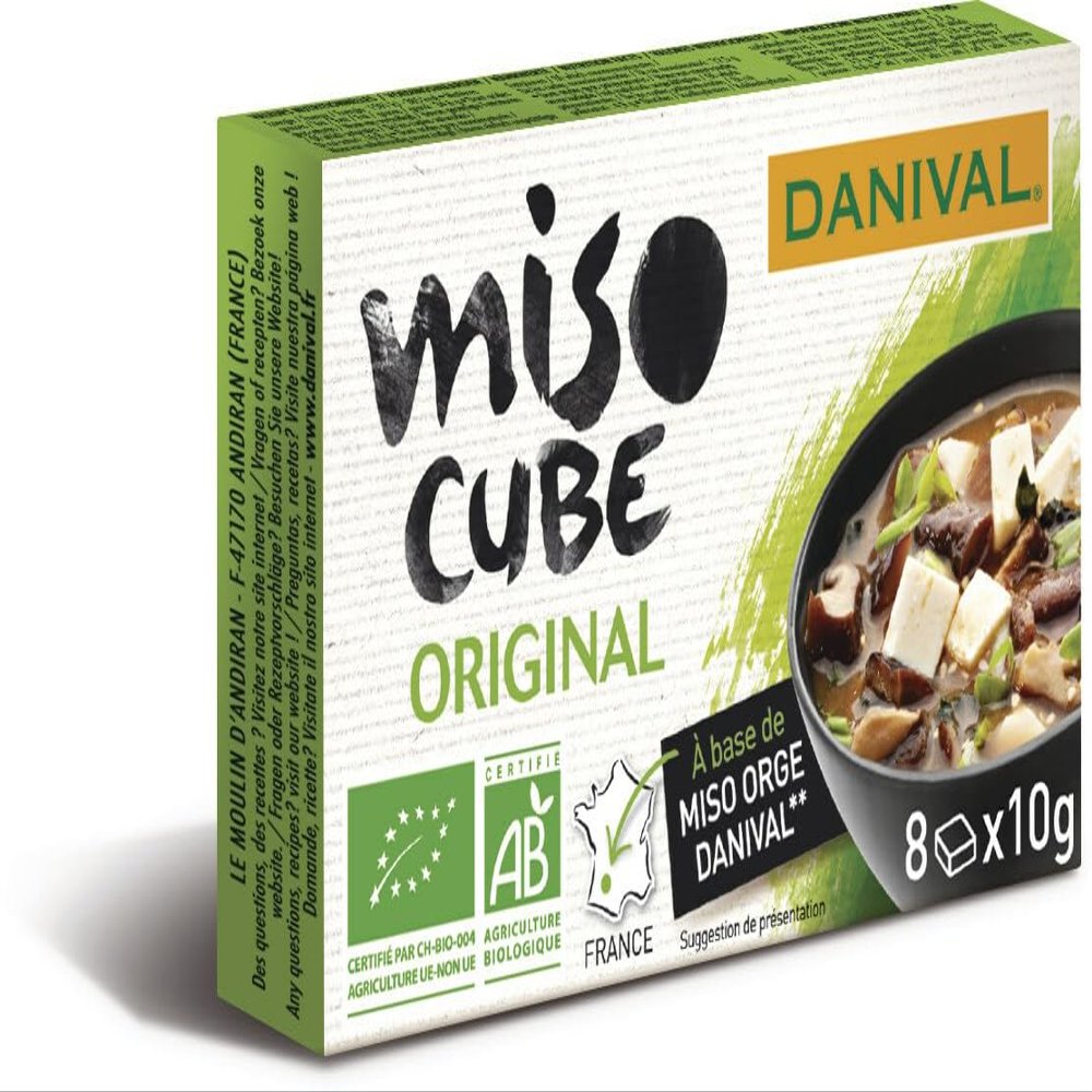 Danival Bio Miso Cube Original (6 x 80 g)