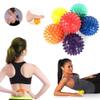 1Pcs Yoga Massage Ball - Spiky for Deep Tissue Back Massage, Foot Massager, Plantar Fasciitis & All Over Body Deep Tissue Muscle Therapy (Purple) view 1