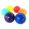 1Pcs Yoga Massage Ball - Spiky for Deep Tissue Back Massage, Foot Massager, Plantar Fasciitis & All Over Body Deep Tissue Muscle Therapy (Purple) view 4