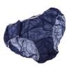 50 Pieces Premium Disposable Underwear Unisex, Breathable Travel Panties, Briefs for SPA, Waxing, Tanning, Postpartum - Plus Size - Navy & White - Blue view 3