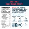 Bare Bones Beef Bone Broth Instant Powdered Mix Packets | 5g Collagen | 10g Protein | Keto & Paleo Friendly | No Artificial Flavors | Rich Savory on-the-go 16 Pack view 3