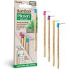 Bamboo Right Angled | Piksters Interdental Brushes | Variety 4 Pack | Sizes 00, 1, 3 & 5 Included view 1