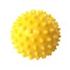 1Pcs Yoga Massage Ball - Spiky for Deep Tissue Back Massage, Foot Massager, Plantar Fasciitis & All Over Body Deep Tissue Muscle Therapy (Yellow) view 2