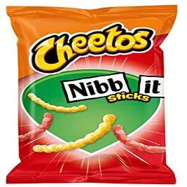 Cheetohs Nibb-it Stick Crisps | Cheetos | Nibb-it Sticks Naturel Zout Chips | Total Weight 110 Grams