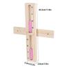 15 Minutes Sauna Hourglass Sauna Sand Timer Rotating Wooden Sand Timer with Glass Clock and Sands view 2