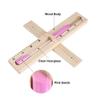 15 Minutes Sauna Hourglass Sauna Sand Timer Rotating Wooden Sand Timer with Glass Clock and Sands view 3