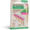 Bamboo Right Angle Piksters | Interdental Brushes | Sizes 00,1,3,5 | 6 Pack (6 Pack, Size 00 (Pink)) view 1