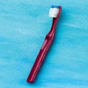 ACCLEAN 41-Tufted Angle Adult Manual Toothbrush X1 Colour Sent at Random
