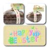 ButtonChocs Easter Chocolate Egg. Belgian Milk Chocolate Easter Gift. view 2