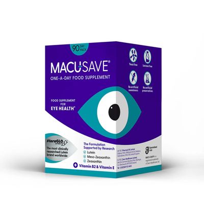 MACU-SAVE Eye Health Supplement* 90-Day Pack, with Lutein Zeaxanthin and Meso-Zeaxanthin  90 Capsules