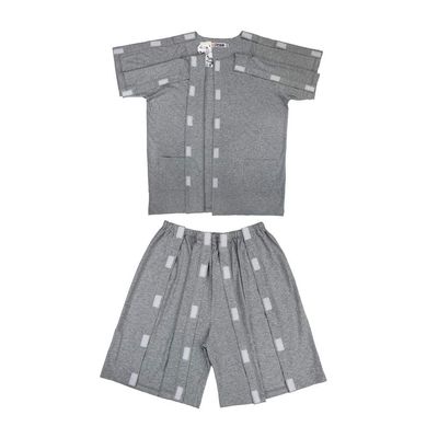 Tubayia Adult Patient Clothes Nursing Clothing for Beddridden Elderly Patients (L)