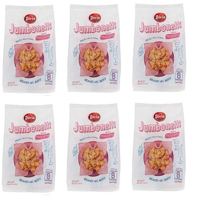 6X Doria Giambonetti 8 Single portions Gusto Prosciutto ham Flavor