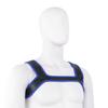 HOT DREAM Mens Neoprene Custom Harness Shoulder Strap Muscles Protector Adjustable Club Wear Costume (Blue, L) view 2