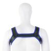 HOT DREAM Mens Neoprene Custom Harness Shoulder Strap Muscles Protector Adjustable Club Wear Costume (Blue, L) view 4